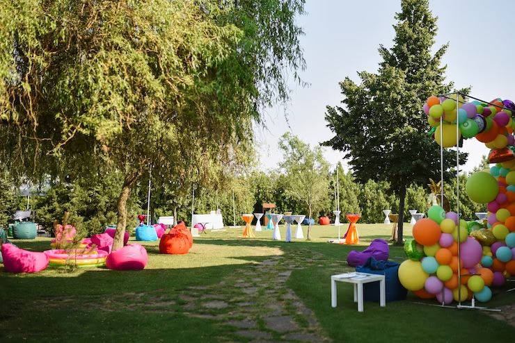 Open Party Area at Orizzonte Baner Sus